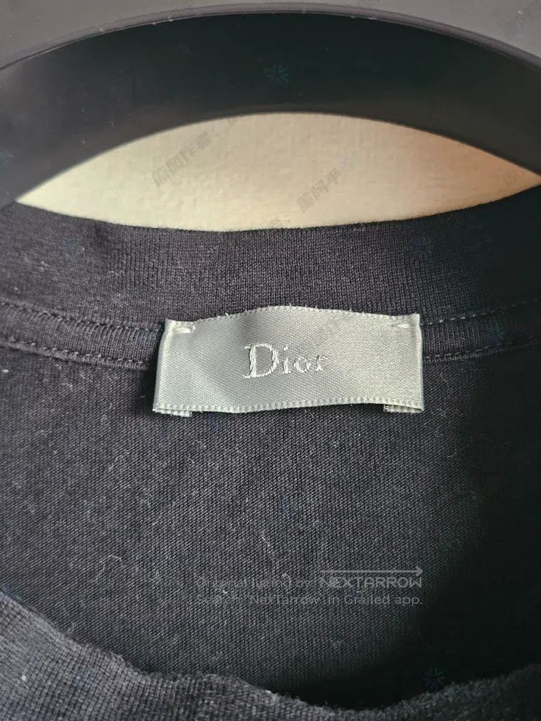 Dior Dior Black slogan logo short-sleeved T-shirt Size US XS / EU 42 / 0 - 3 Thumbnail
