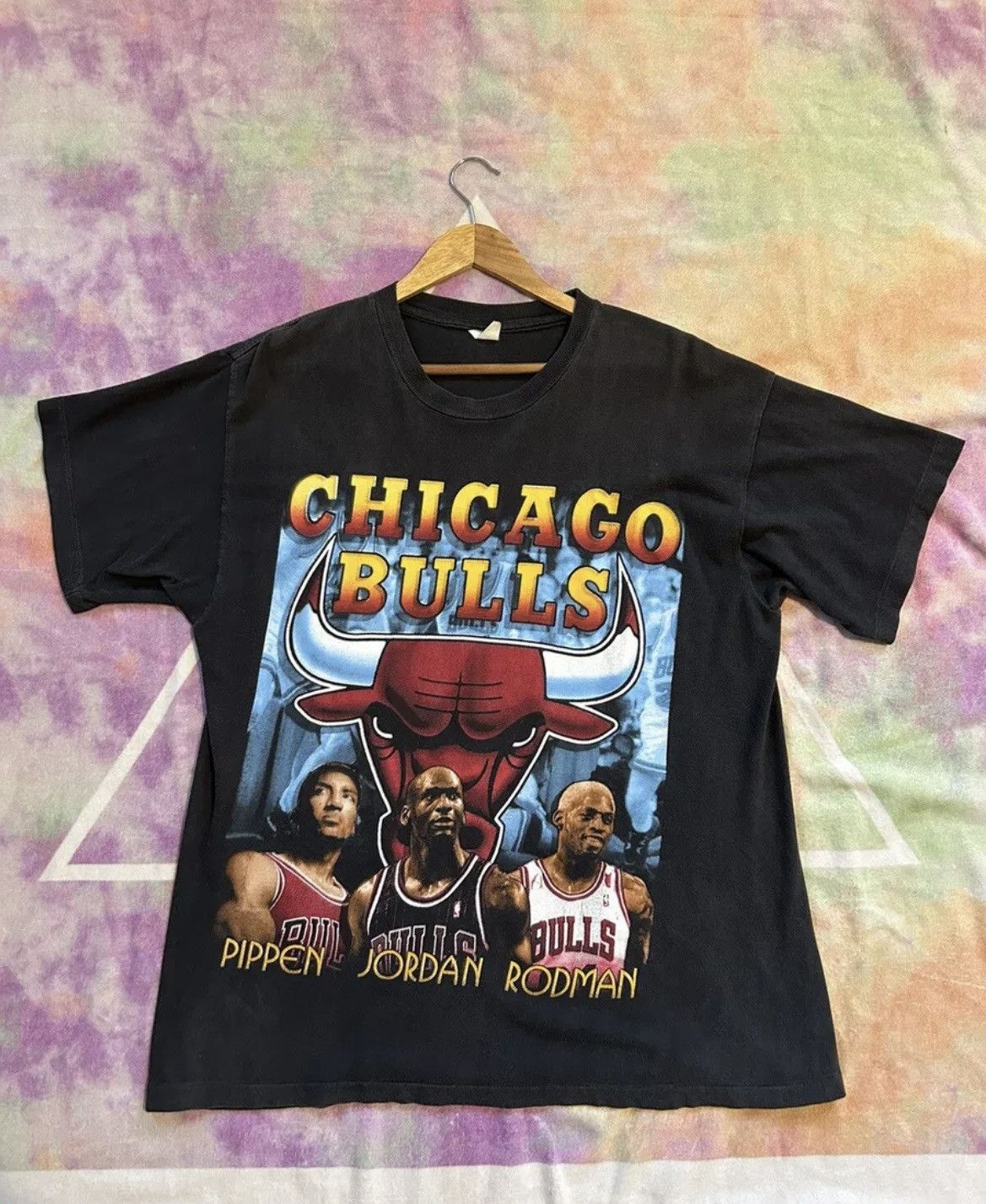 Vintage Vintage 90s Chicago Bulls T-shirt, Grailed