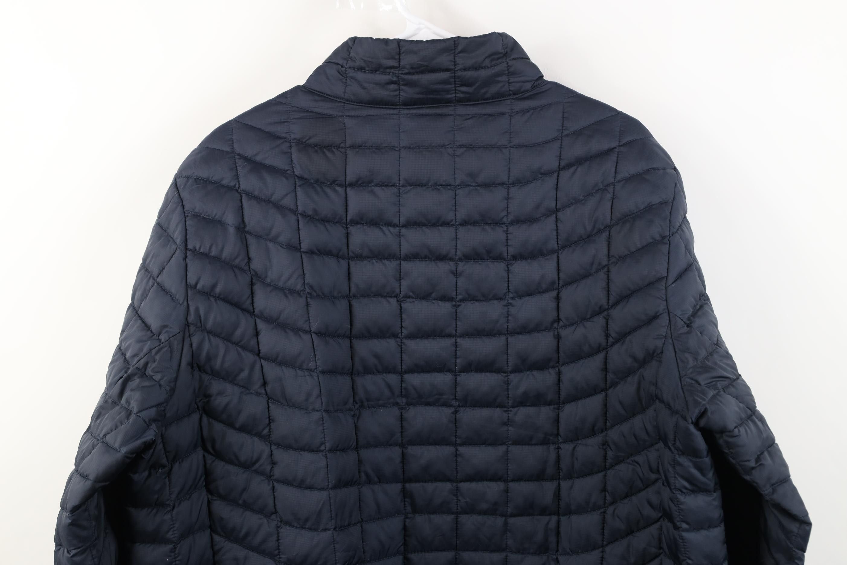Ben Sherman Ben Sherman Quilted Full Zip Puffer Jacket Navy Blue Size US XL / EU 56 / 4 - 14 Thumbnail