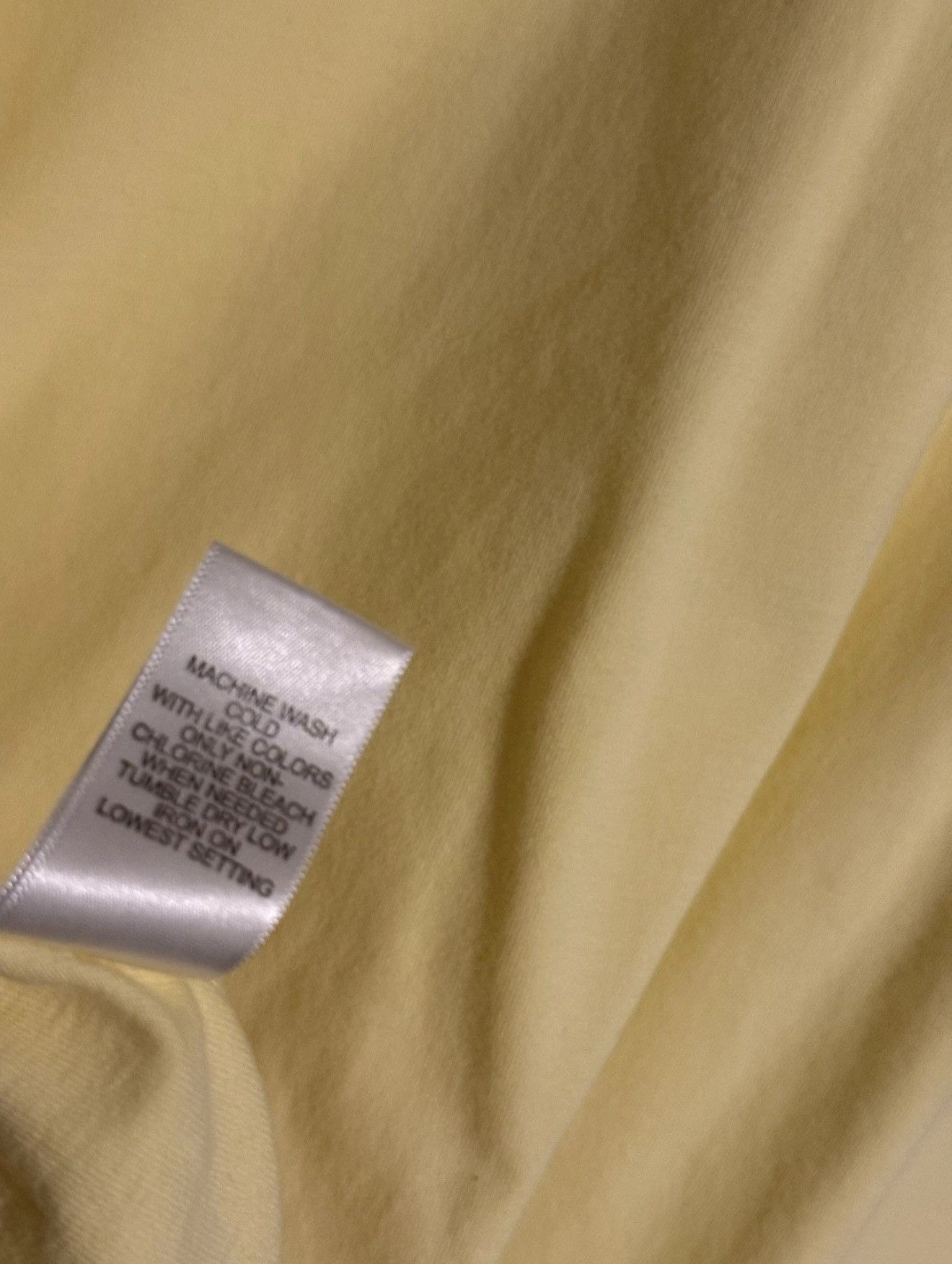 Fear of God Fear of God Essentials Yellow T-Shirt Size US L / EU 52-54 / 3 - 6 Thumbnail