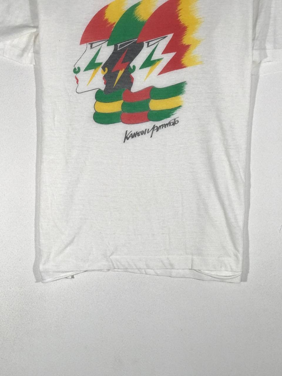 Kansai Yamamoto Vintage 80s kansai yamamoto david bowie face electric Size US M / EU 48-50 / 2 - 3 Thumbnail