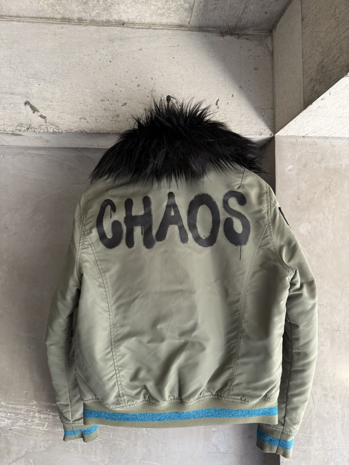Replay REPLAY Fur-Hooded Bomber Jacket Size US XS / EU 42 / 0 - 5 Thumbnail