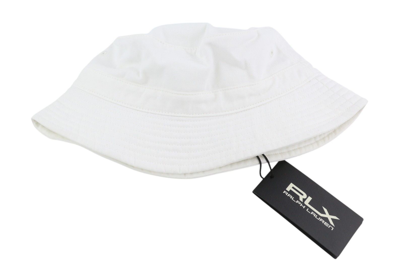 RLX Ralph Lauren GOLF 57 CM White Bucket Hat 84678 Size ONE SIZE - 2 Thumbnail