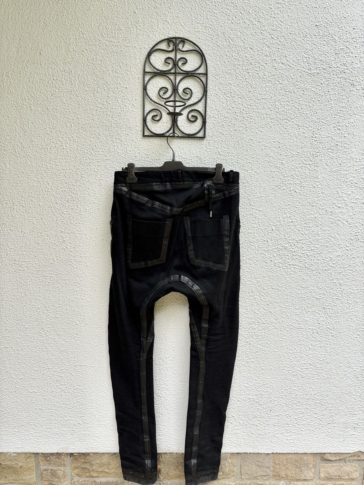 Boris Bidjan Saberi P14 Stitch Seam Taped Trousers Size US 36 / EU 52 - 2 Thumbnail