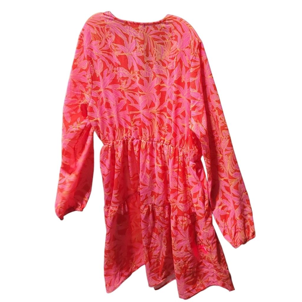 Other NWT FANCYINN Cute Mini Shift Dress w/ Bell Sleeves & V-Neck Size XL / US 12-14 / IT 48-50 - 7 Thumbnail