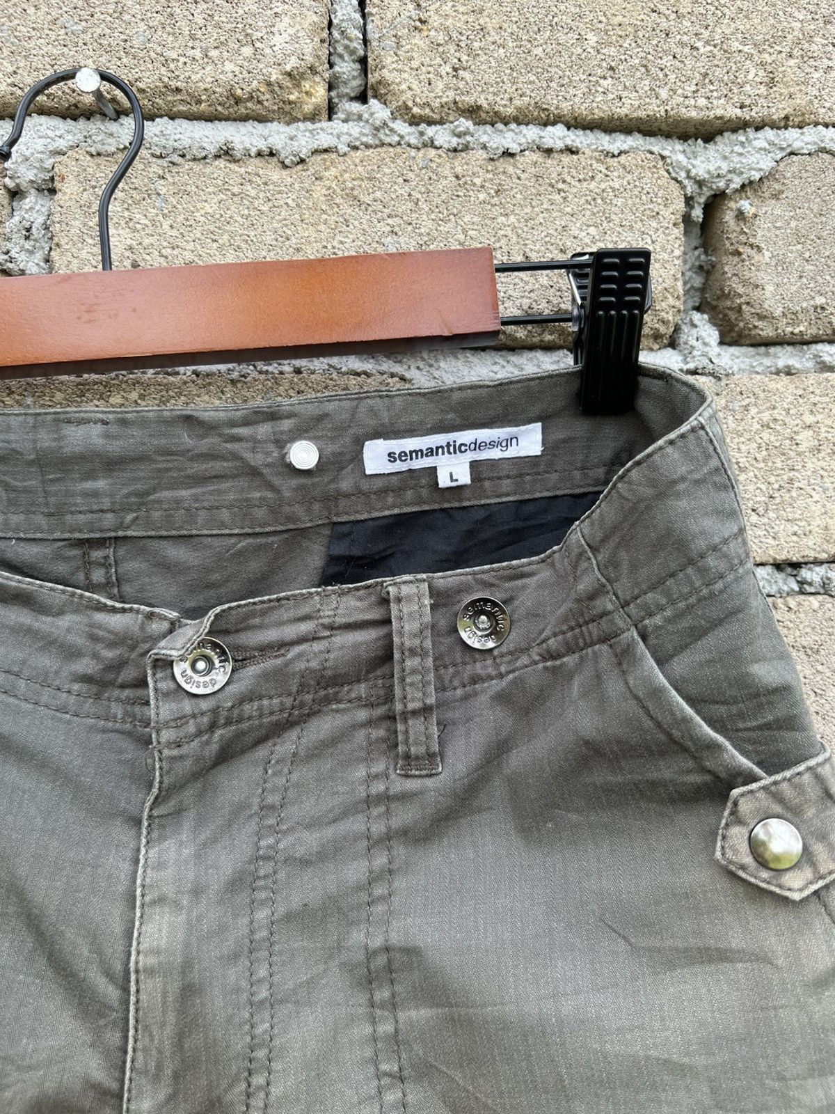 semanticdesign Semantic Design Cargo Bondage Pants Waist 32" Size US 32 / EU 48 - 7 Thumbnail