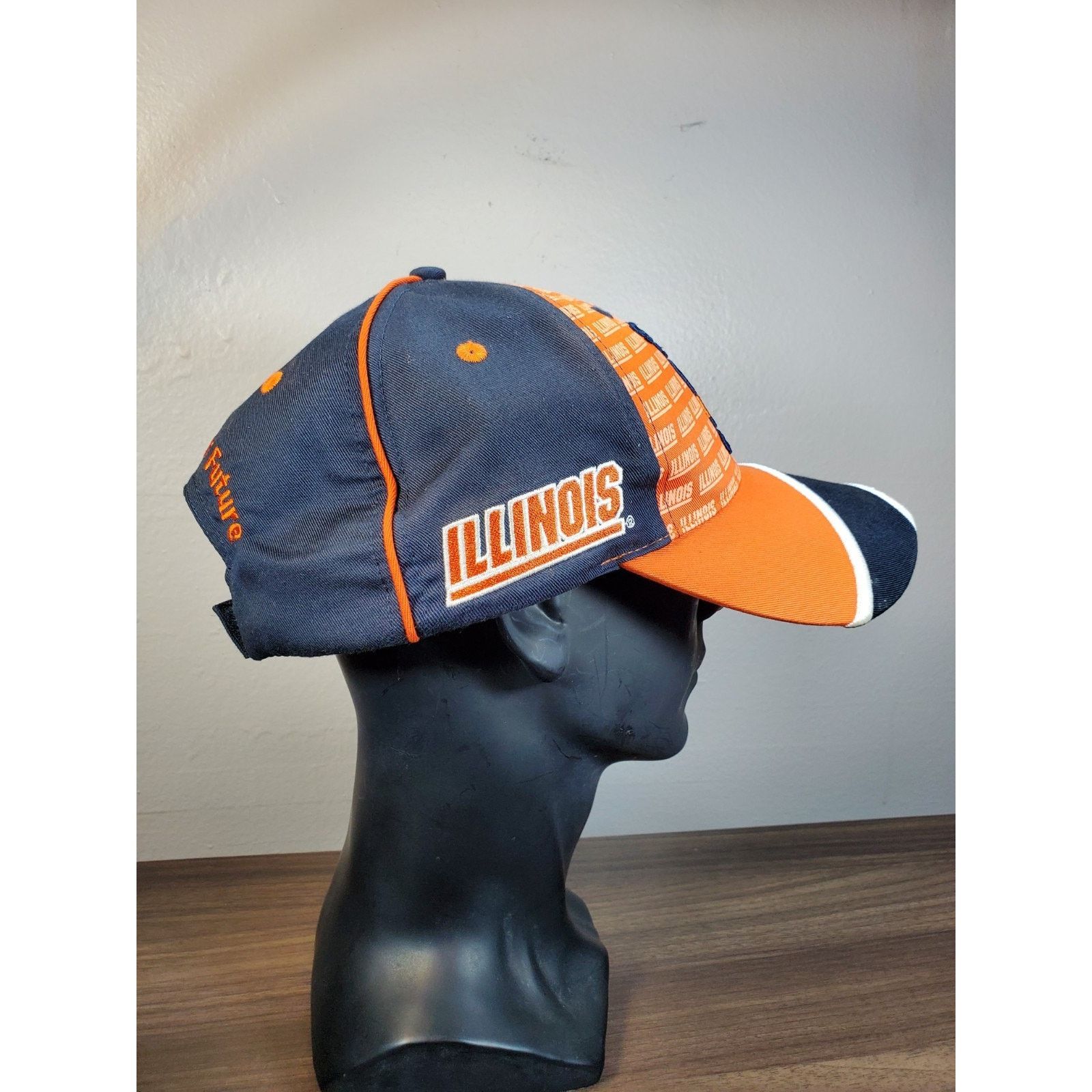NCAA Illinois Fightin Illini STONE SEED GROUP Hat Farming Ag Size ONE SIZE - 7 Thumbnail