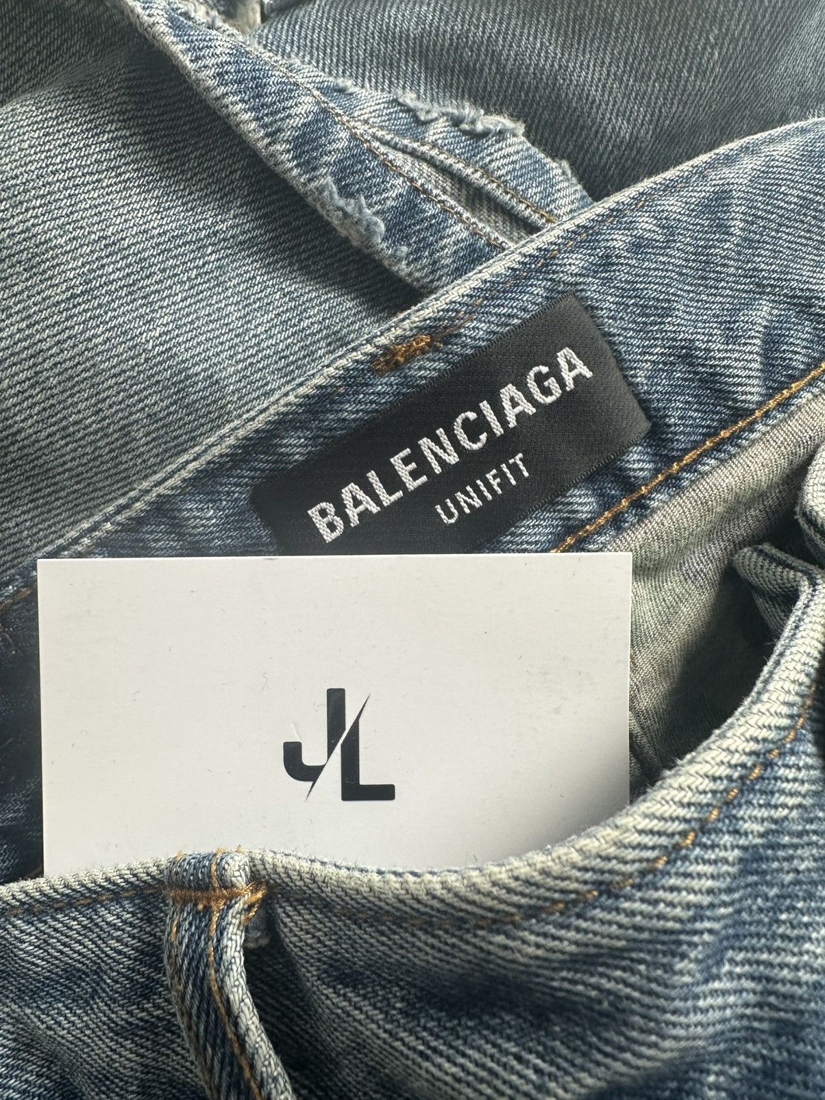Balenciaga Balenciaga AW21 afterworld slashed camo denim XS Size US 30 / EU 46 - 5 Thumbnail