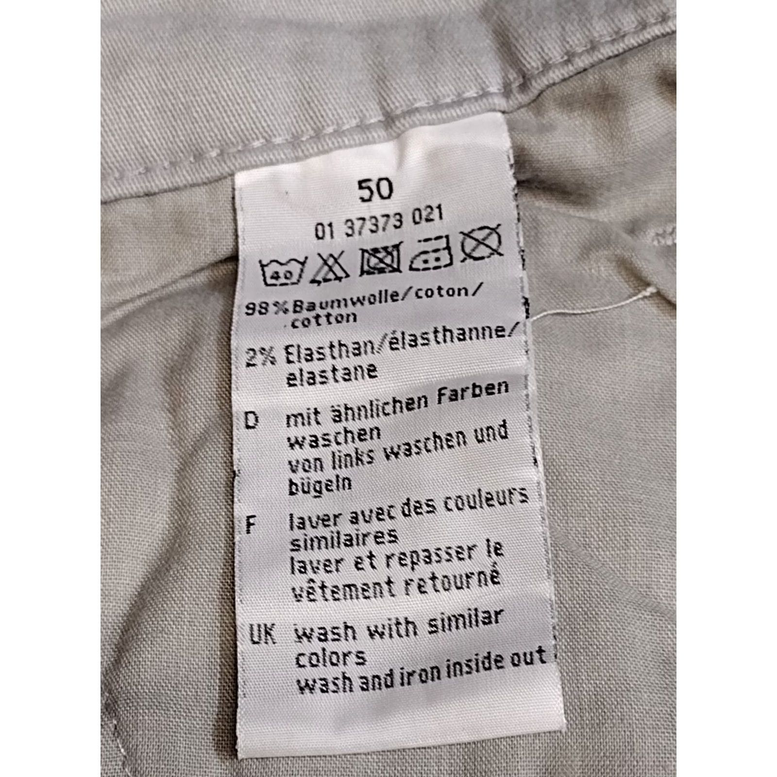 Vintage Bexley's Woman Cotton Relaxed Chino Long Shorts Classic White Size 50 Size 36" / US 14 / IT 50 - 6 Thumbnail
