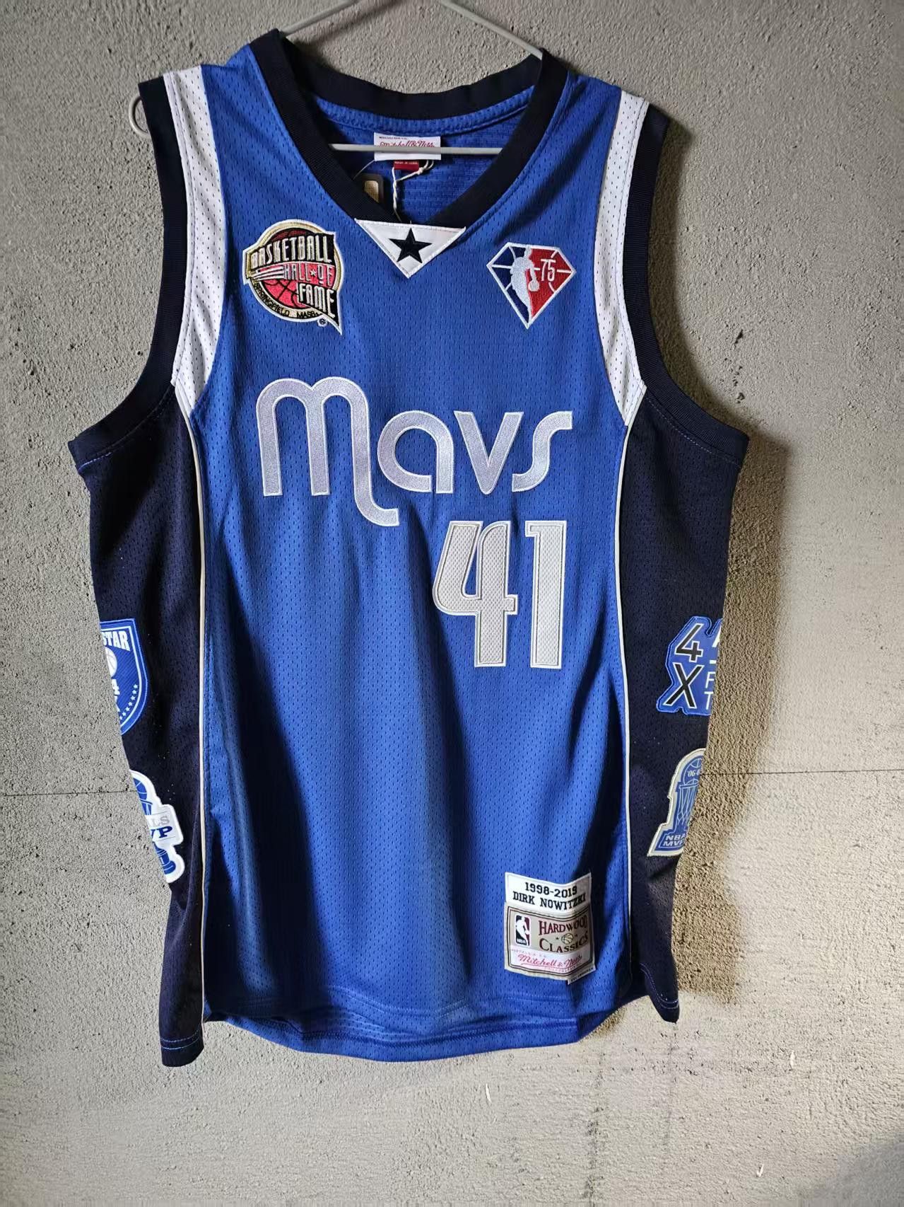 Dallas Mavericks #41 Dirk Nowitzki Jersey