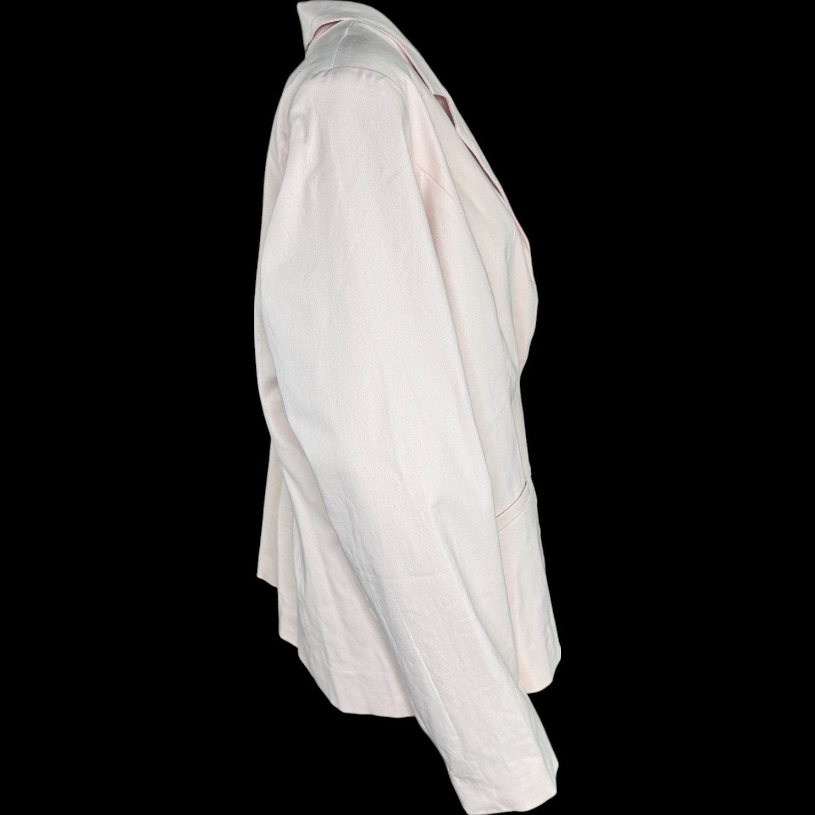 Other Lawrence Zarian Blazer Large Pink NWOT BEAUTIFUL Cotton Size L / US 10 / IT 46 - 9 Thumbnail