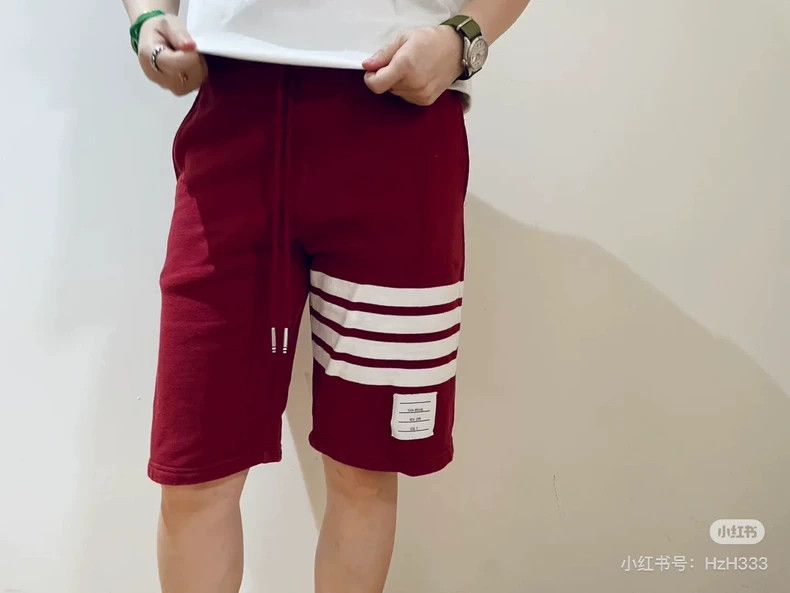 Thom Browne Thom Browne Red shorts Size US 38 / EU 54 - 6 Thumbnail