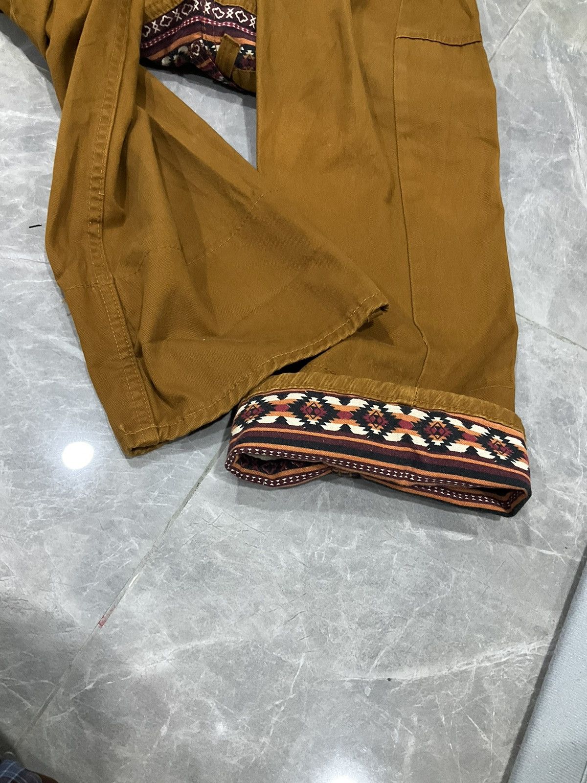 Japanese Brand Dominate Handcrafted Jeans Double Waisted Design Size US 33 - 9 Thumbnail