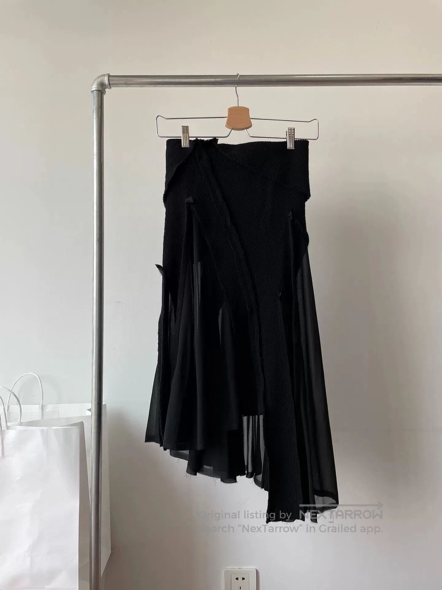 CDG by Comme des Garcons Comme des Garçons Black Skirt. Size 26" / US 2 / IT 38 - 2 Thumbnail