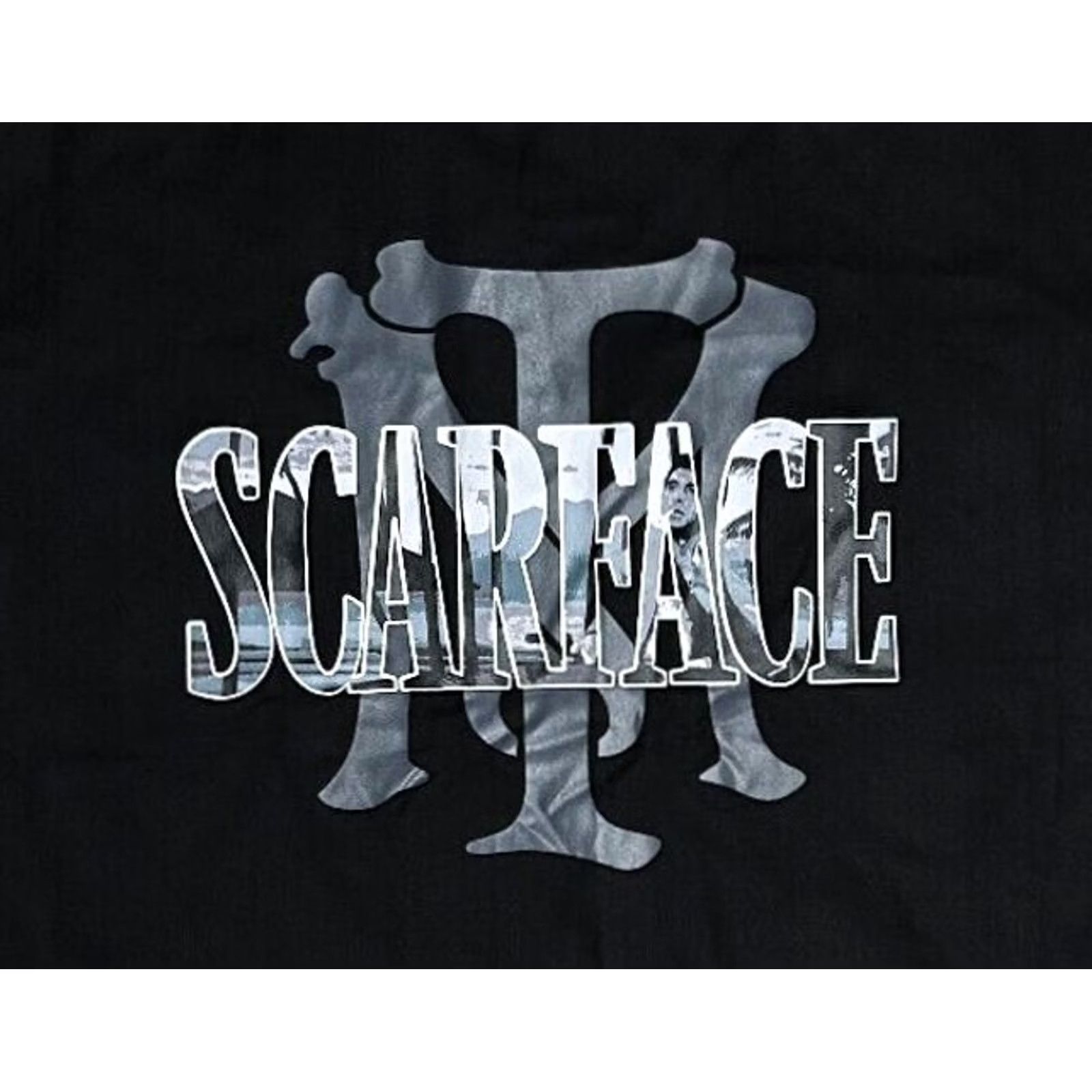 Dragonfly Scarface Button Up Shirt Men's 1XL Multicolor Al Pacino Tony Montana Classic, Men's — image 3 of 6