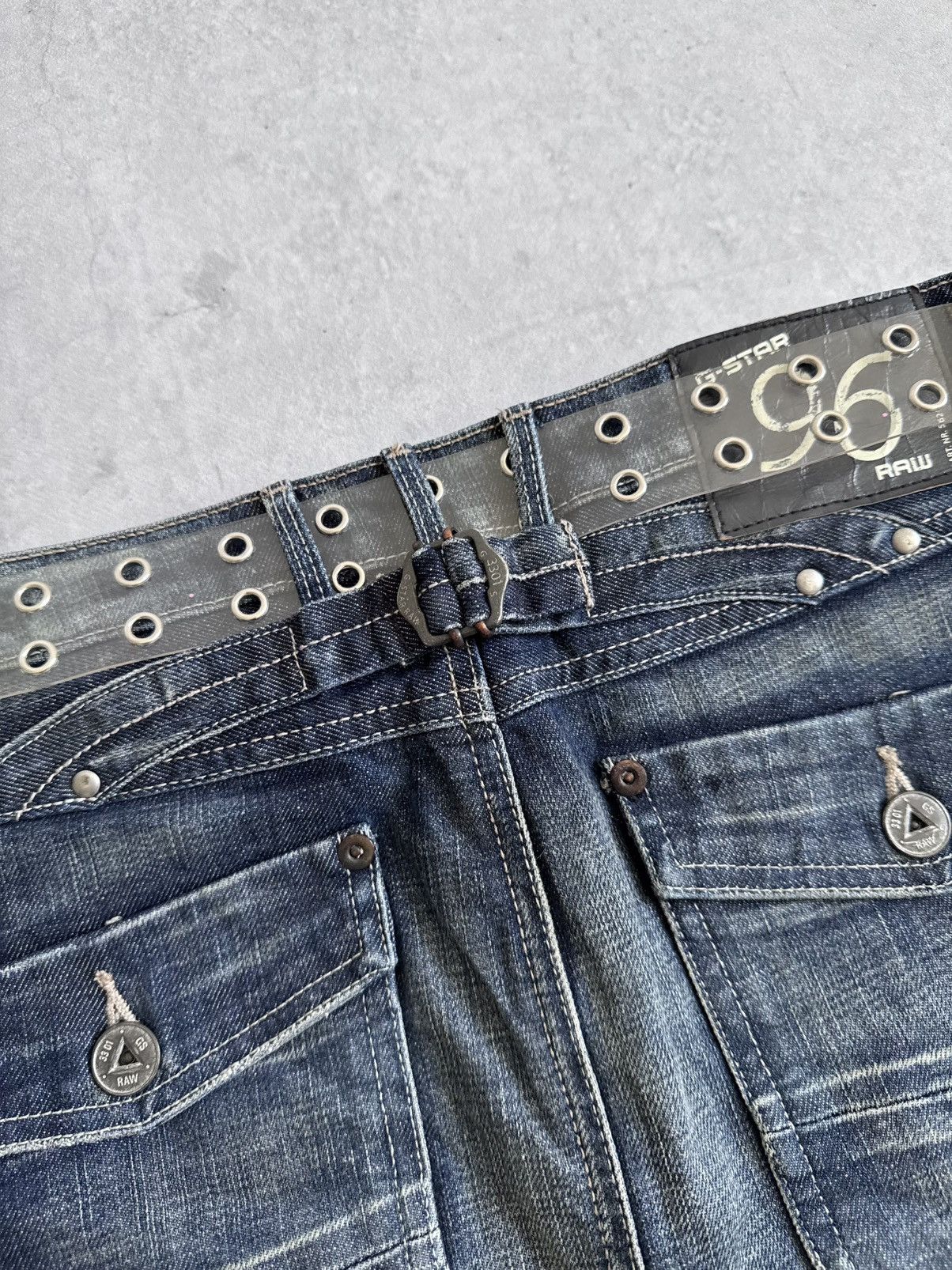 G-Star Vintage G-Star Raw 96 Y2K Denim Regular Women Archive Skirt Size 26" / US 2 / IT 38 - 13 Thumbnail