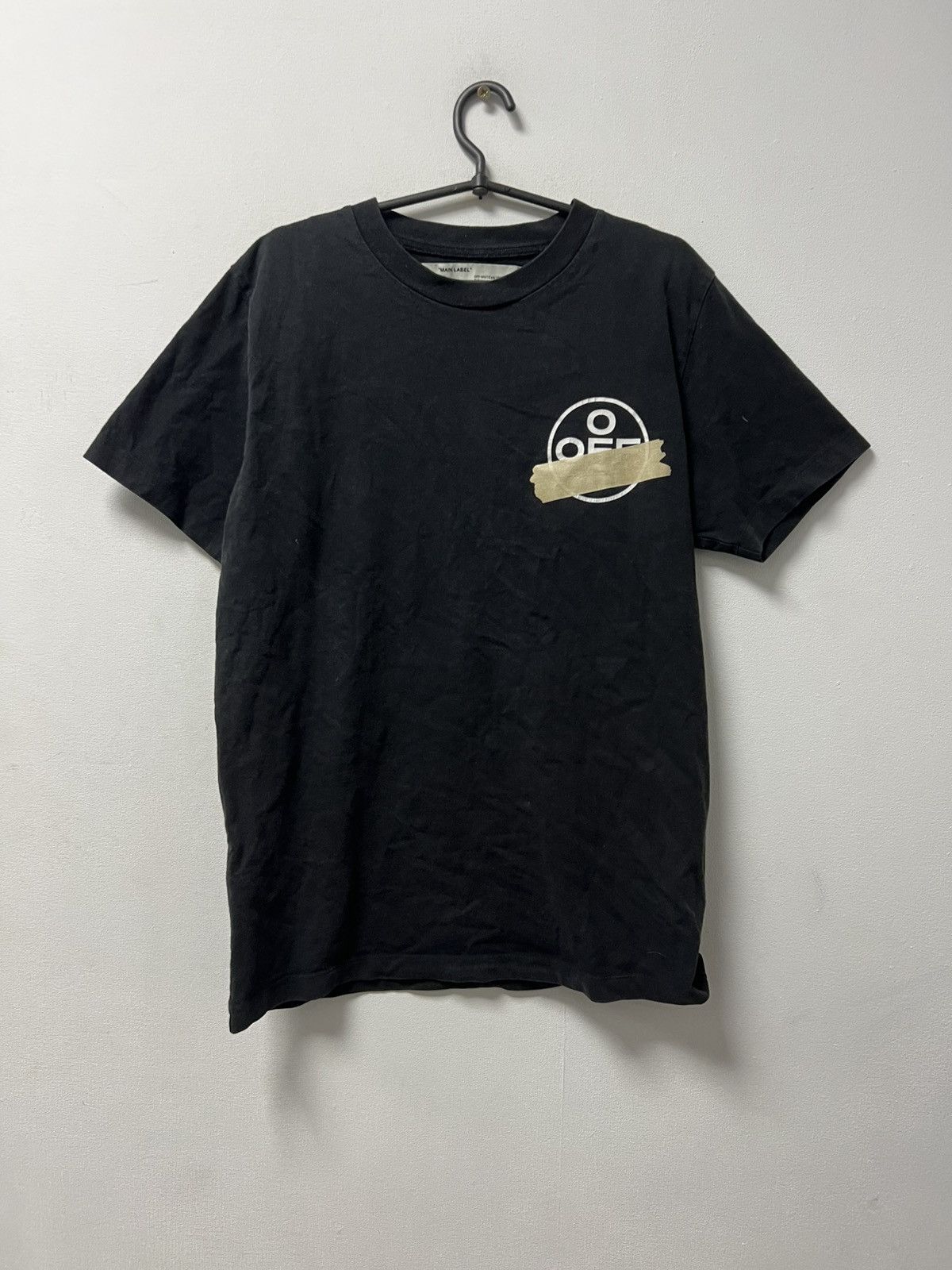 Off-White Off-White T-Shirt Big Logo Luxury Hype Rare Size US M / EU 48-50 / 2 - 2 Thumbnail