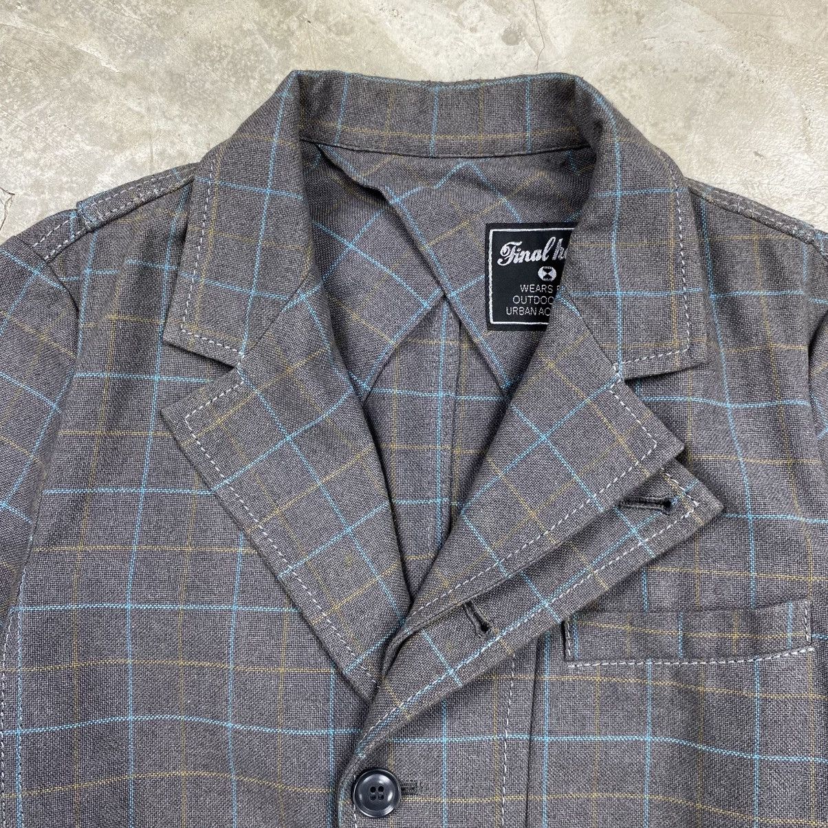 Final Home 90's Checked Tailored Blouson Size US S / EU 44-46 / 1 - 4 Thumbnail