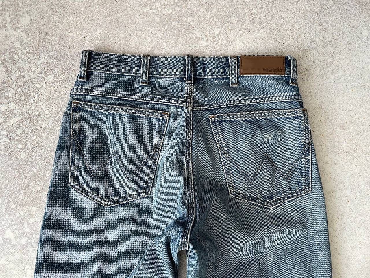 Vintage × Wrangler Vintage Wrangler Blue Denim Baggy Pants Y2K Ultra Rare Item Size US 32 / EU 48 - 3 Thumbnail