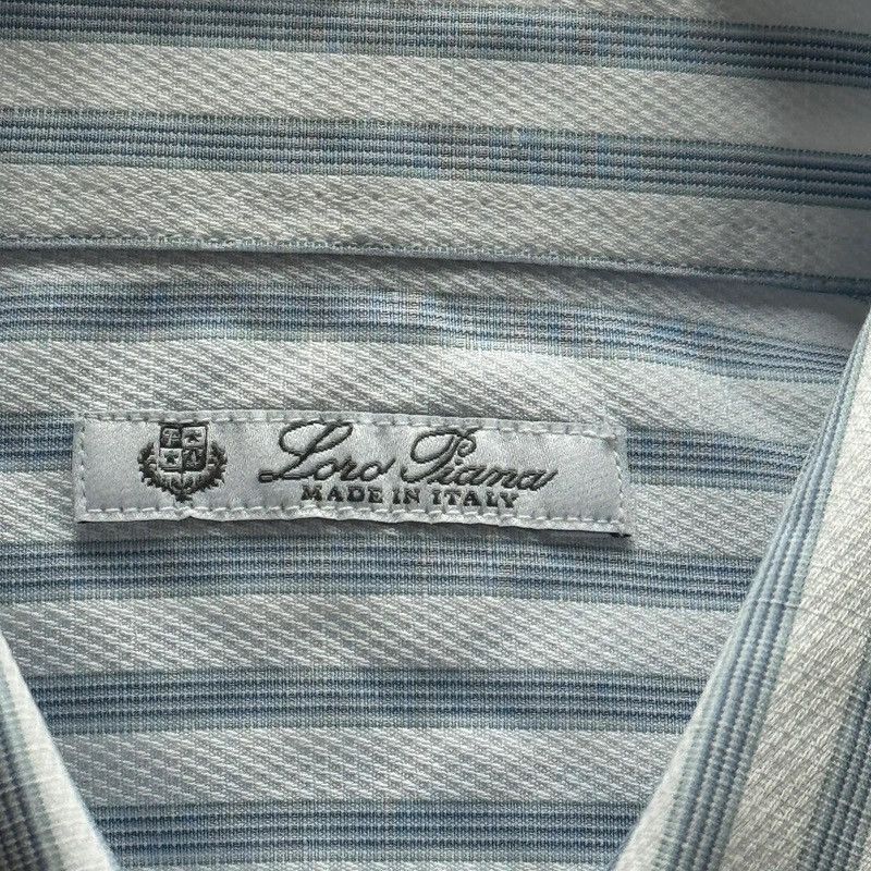 Loro Piana Loro Piana Shirt Striped Italy Highend Luxury Size US M / EU 48-50 / 2 - 6 Thumbnail