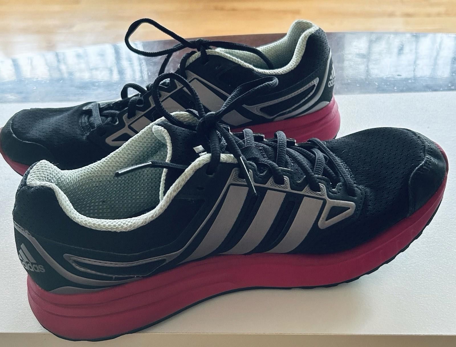 Adidas Adidas Galaxy Elite Black Pink Silver Running Sneakers sz 9 Size US 9 / IT 39 - 3 Thumbnail