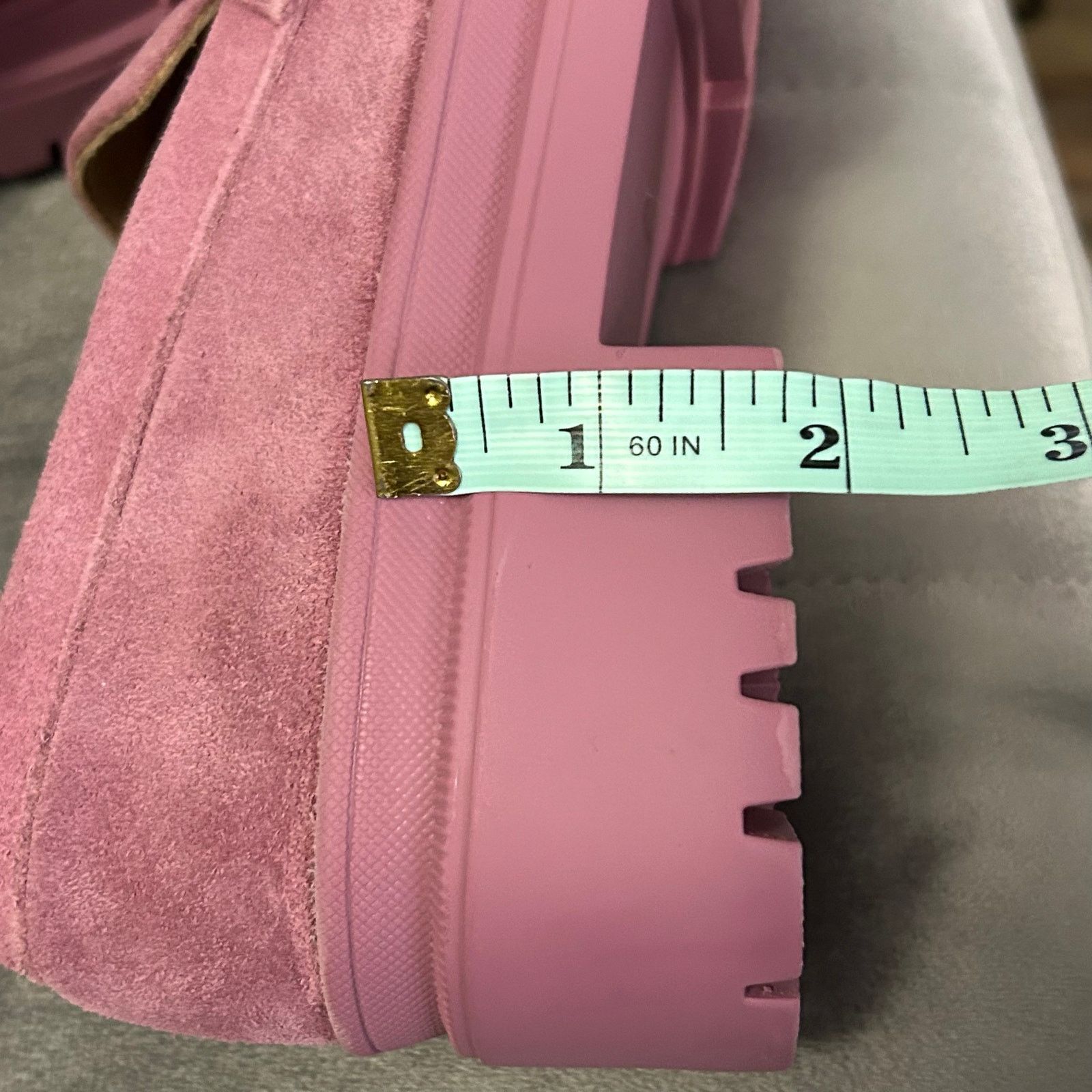 Portland Leather Portland Leather Patina Zoe Chunky Loafers Shoes Pink 6 Size US 6 / IT 36 - 8 Thumbnail
