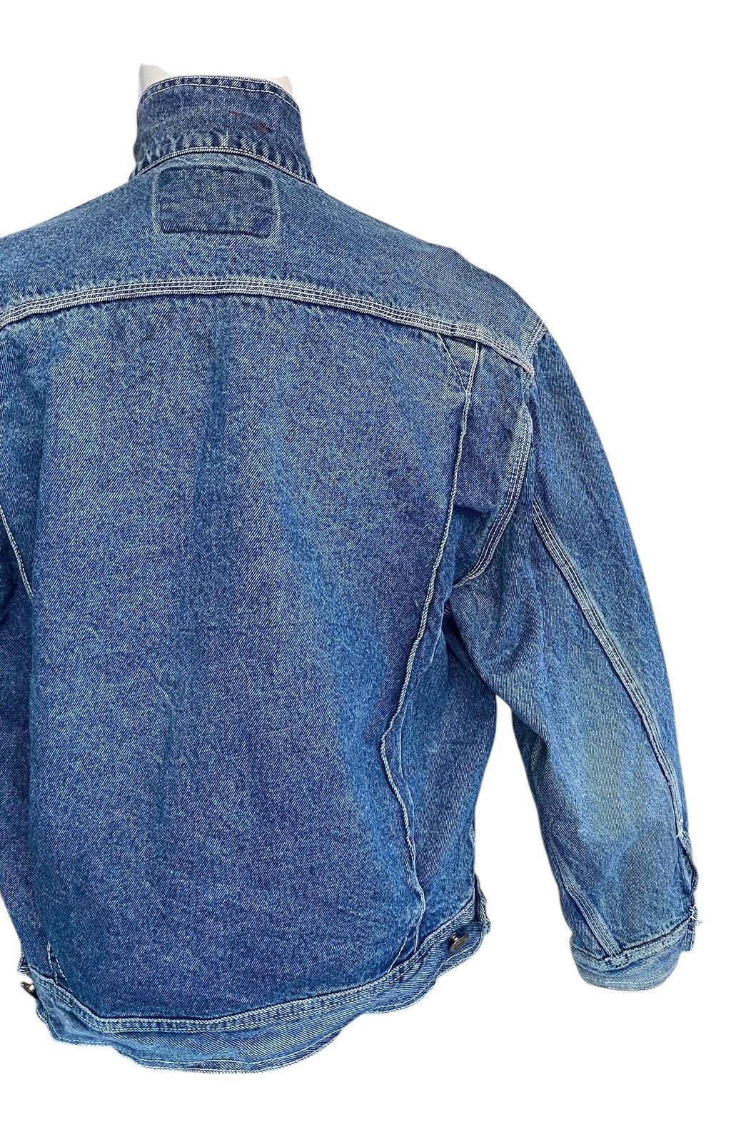 Edwin Vintage EDWIN Denim Jacket Button Double Pocket Size US L / EU 52-54 / 3 - 8 Thumbnail
