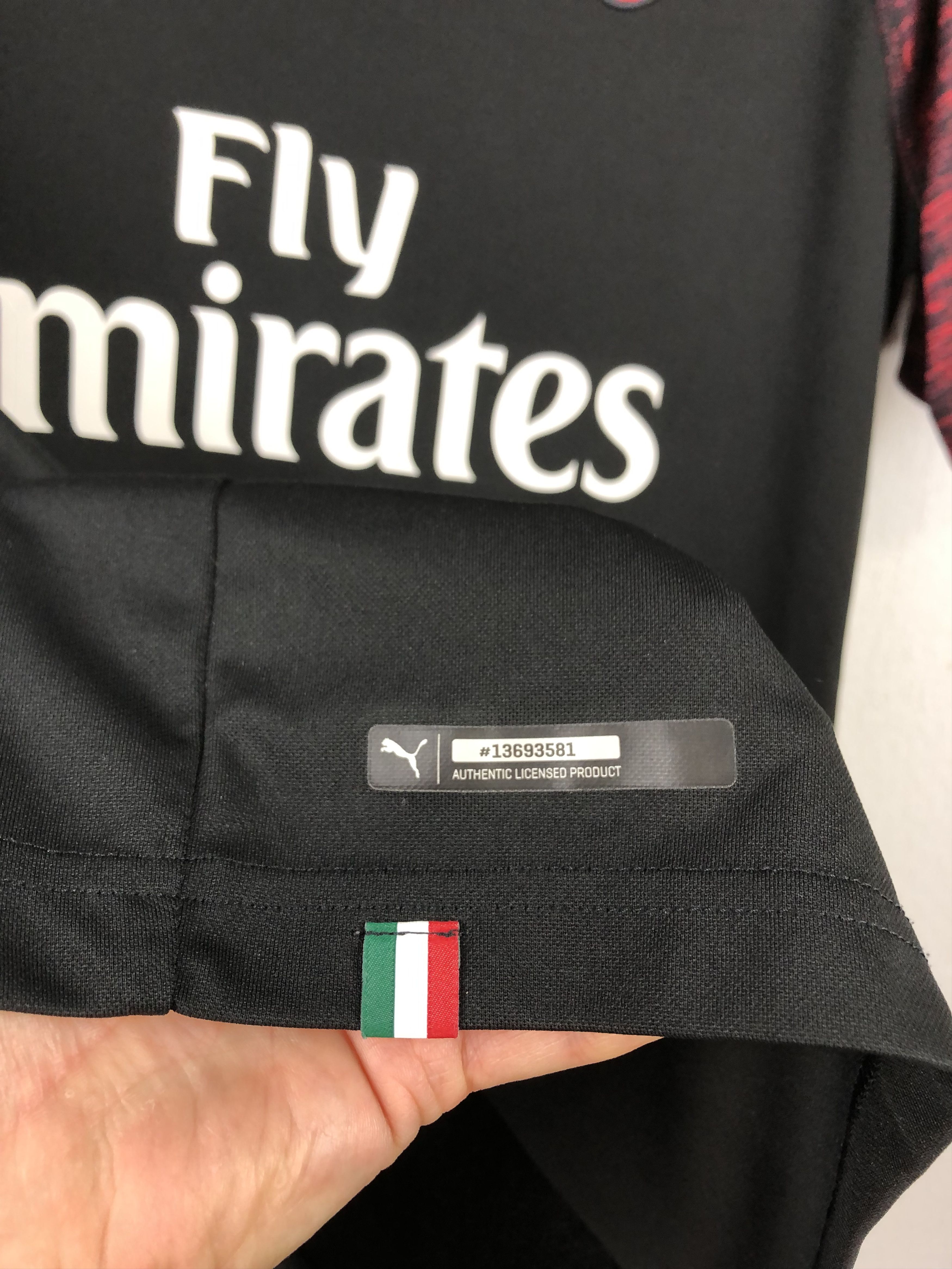 Puma AC Milan football shirt 2019 Soccer #10 Calhanoglu Jersey Size US M / EU 48-50 / 2 - 12 Thumbnail