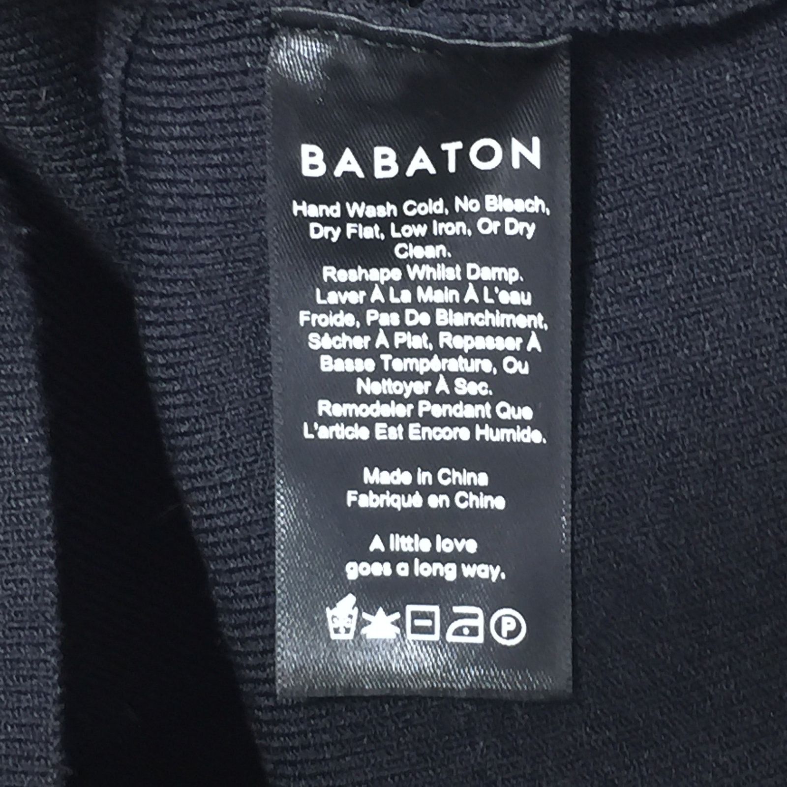 Aritzia Aritzia Babaton Black Sculpt High Neck Tank Crop Medium Size M / US 6-8 / IT 42-44 - 4 Thumbnail