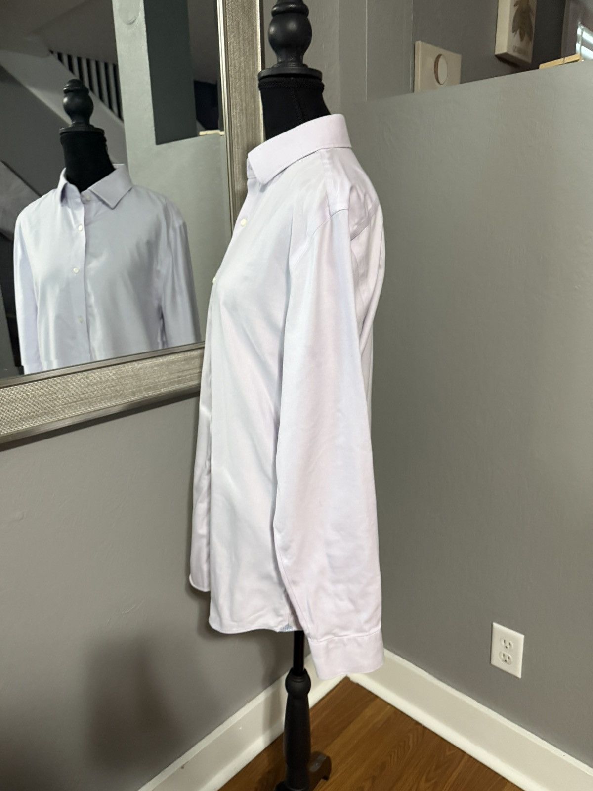 Banana Republic Banana Republic Non-Iron Preppy Grant Slim Fit Shirt Medium Size US M / EU 48-50 / 2 - 3 Thumbnail