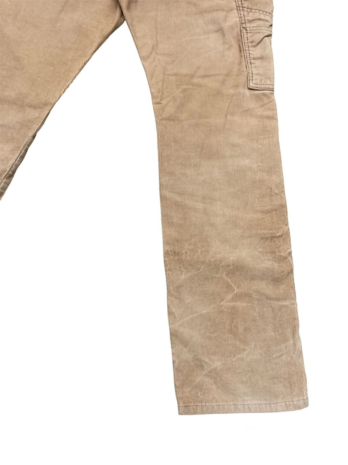 Japanese Brand Distressed Bartack Corduroy Bush Pants Size US 30 / EU 46 - 10 Thumbnail