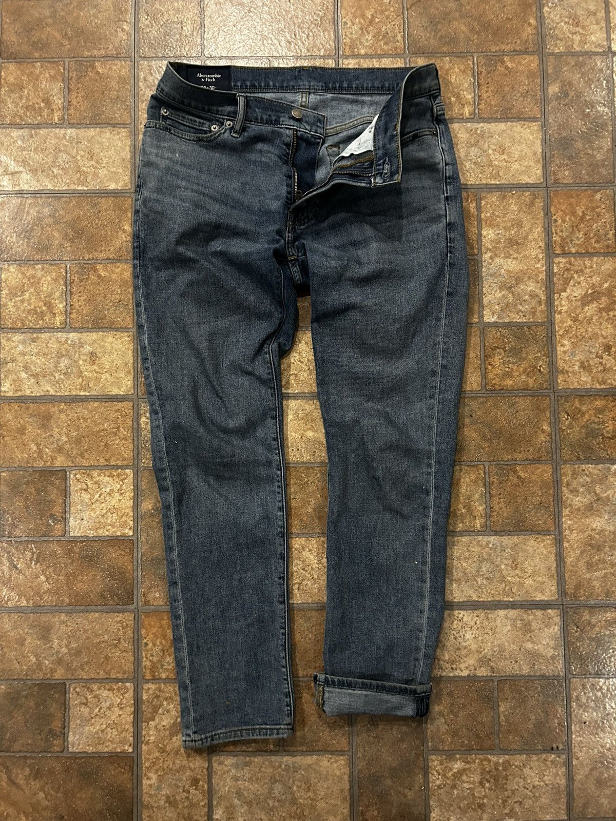 Abercrombie & Fitch abercrombie & fitch salvaged blue denim Size US 30 / EU 46 - 3 Thumbnail