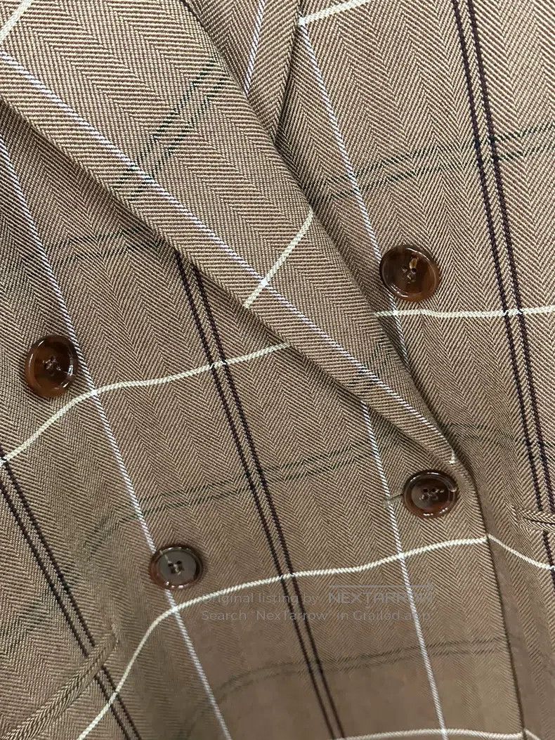 Acne Studios Acne Studios Plaid Wool Suit Jacket Size 4XL / US 24-26 - 2 Thumbnail
