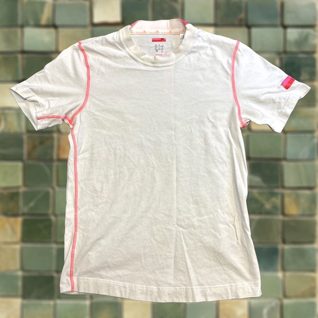 Stella McCartney Stella McCartney Adidas Shirt Women S Graphic Spellout Athletic Gym Workout Top Short Sleeve White, Regular, S, Polo? Size S / US 4 / IT 40 - 1 Thumbnail