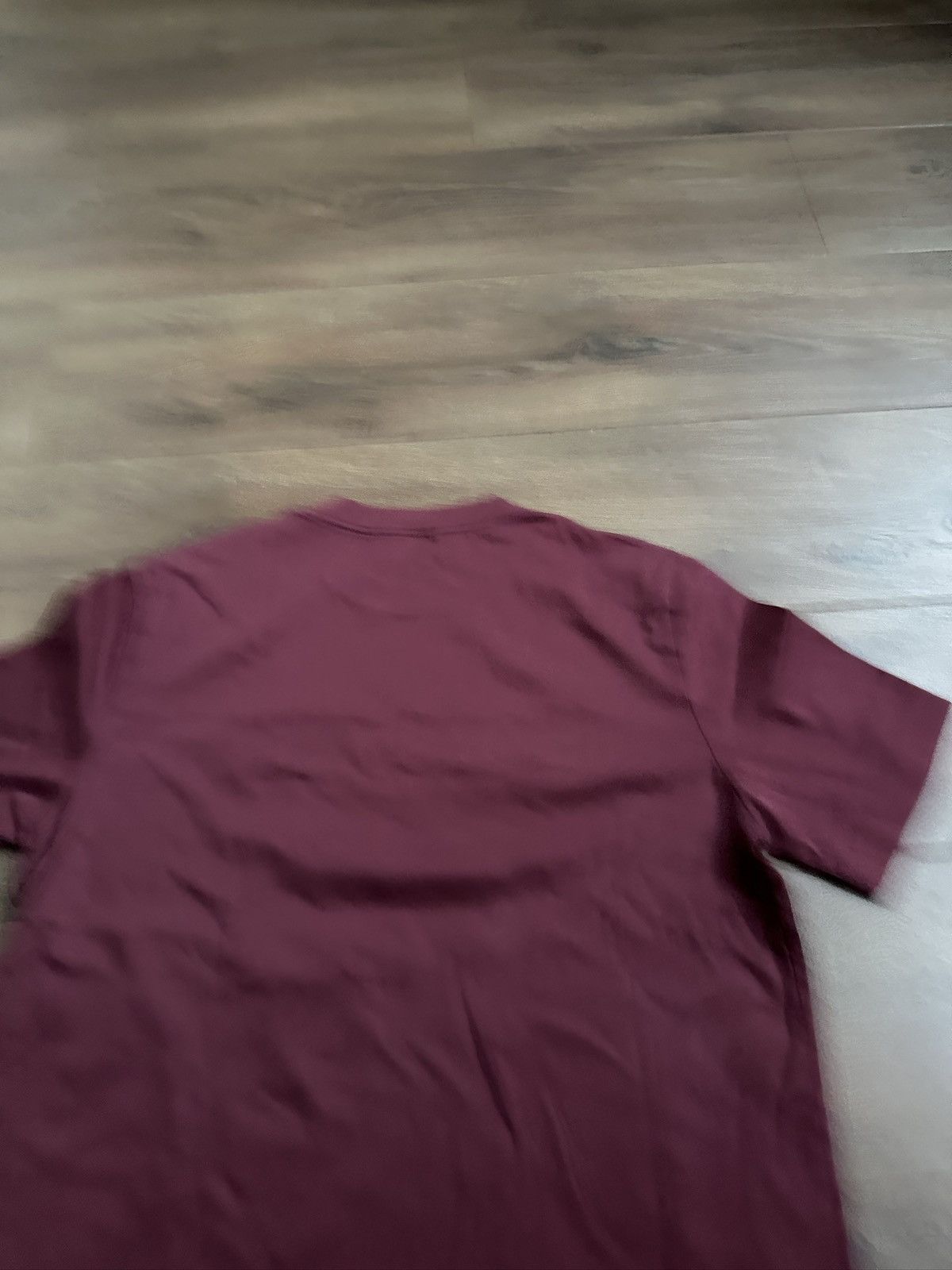 Lanvin Lanvin Logo Shirt Maroon Size US S / EU 44-46 / 1 - 5 Thumbnail