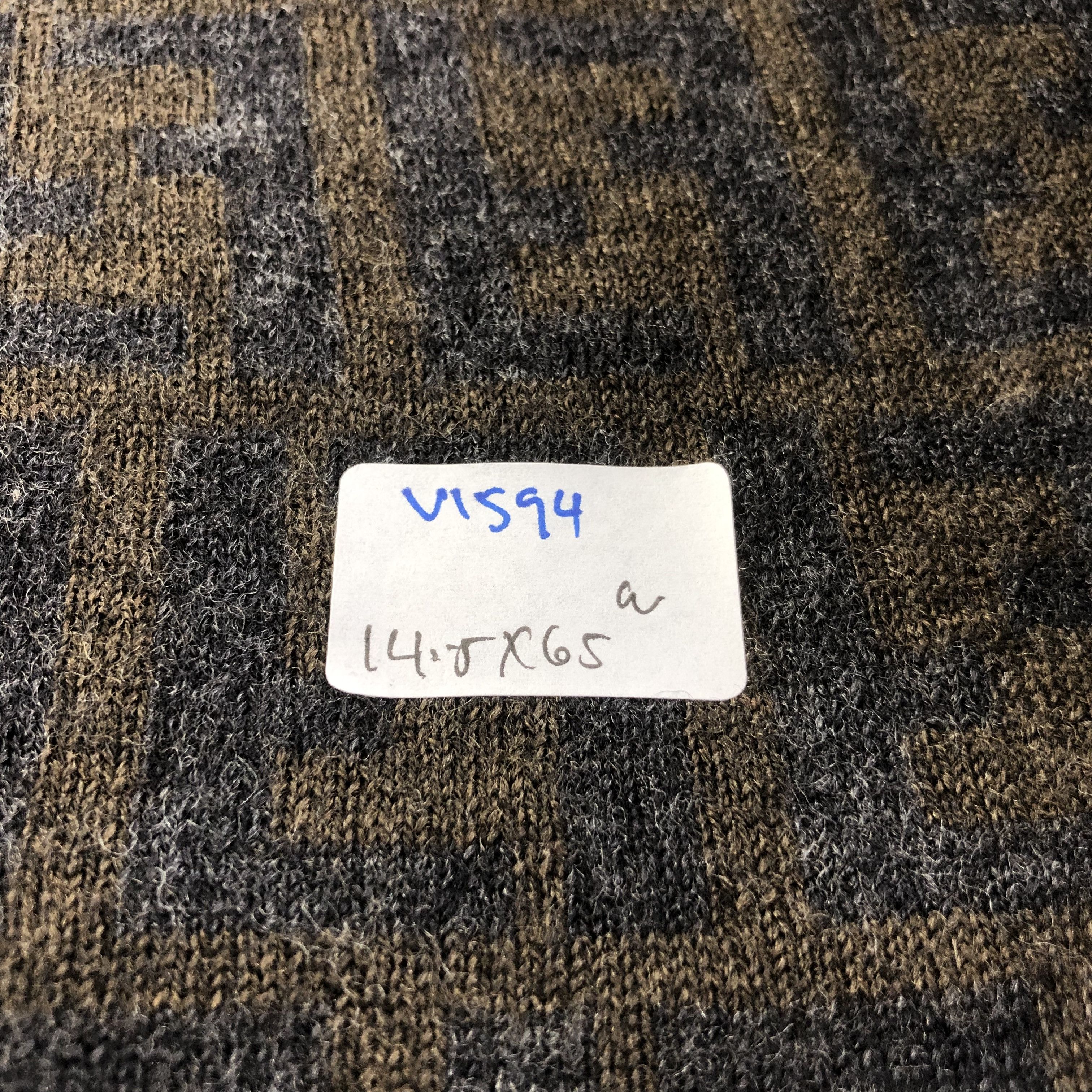 Fendi Fendi FF Monogram Wool Scarf Muffler V1594 Size ONE SIZE - 5 Thumbnail