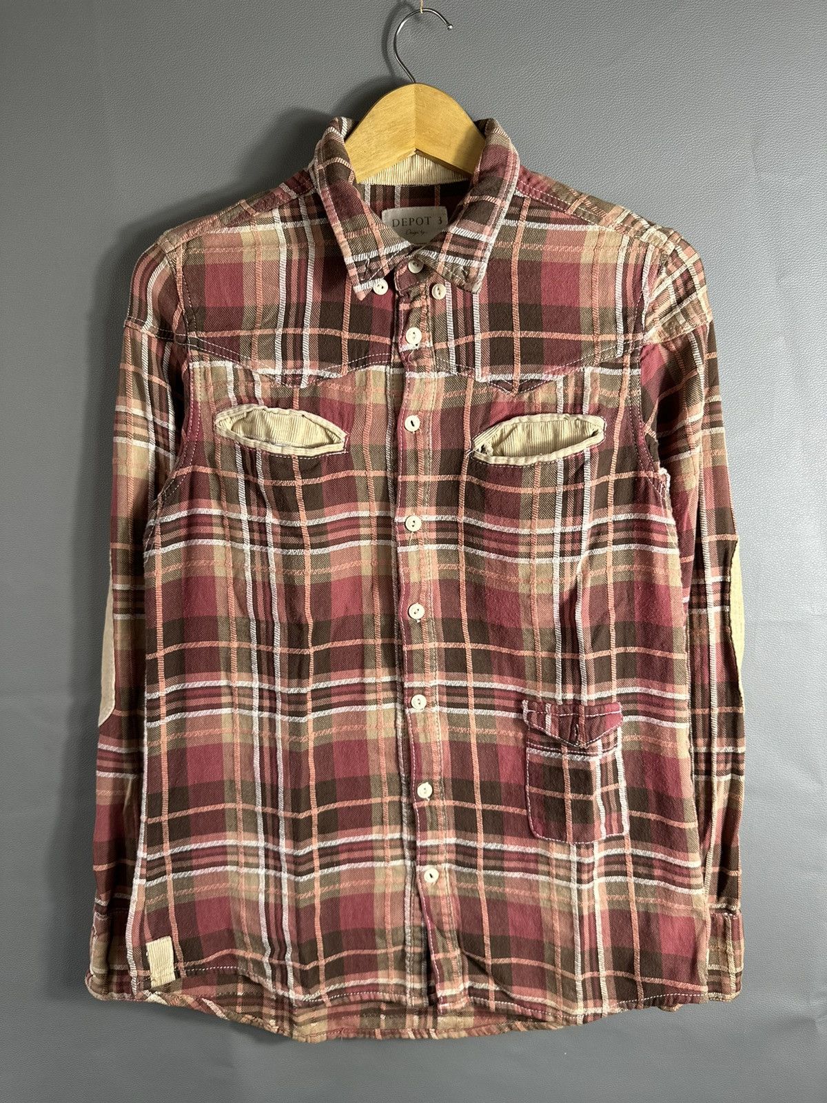 90s DEPOT 3 POCKET OUTER SEAM DISTRESSED JUNYA CDG STYLE