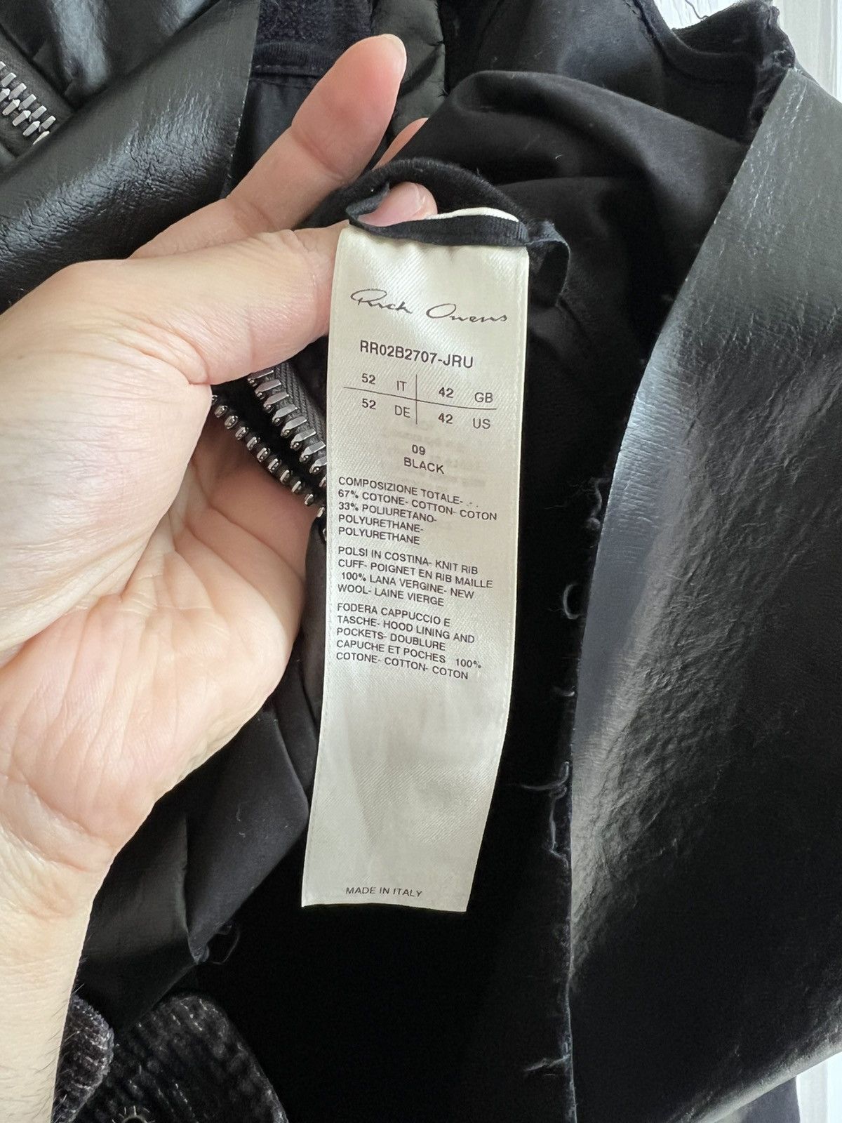 Rick Owens Rick Owens Gimp Jacket Size US XL / EU 56 / 4 - 14 Thumbnail