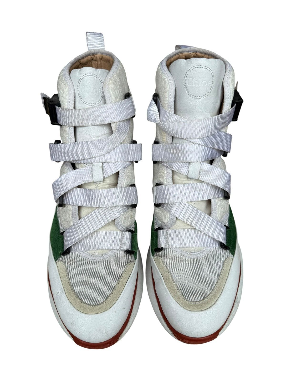 Other Chloe mens hightop strap sneakers Size US 12 / EU 45 - 4 Thumbnail