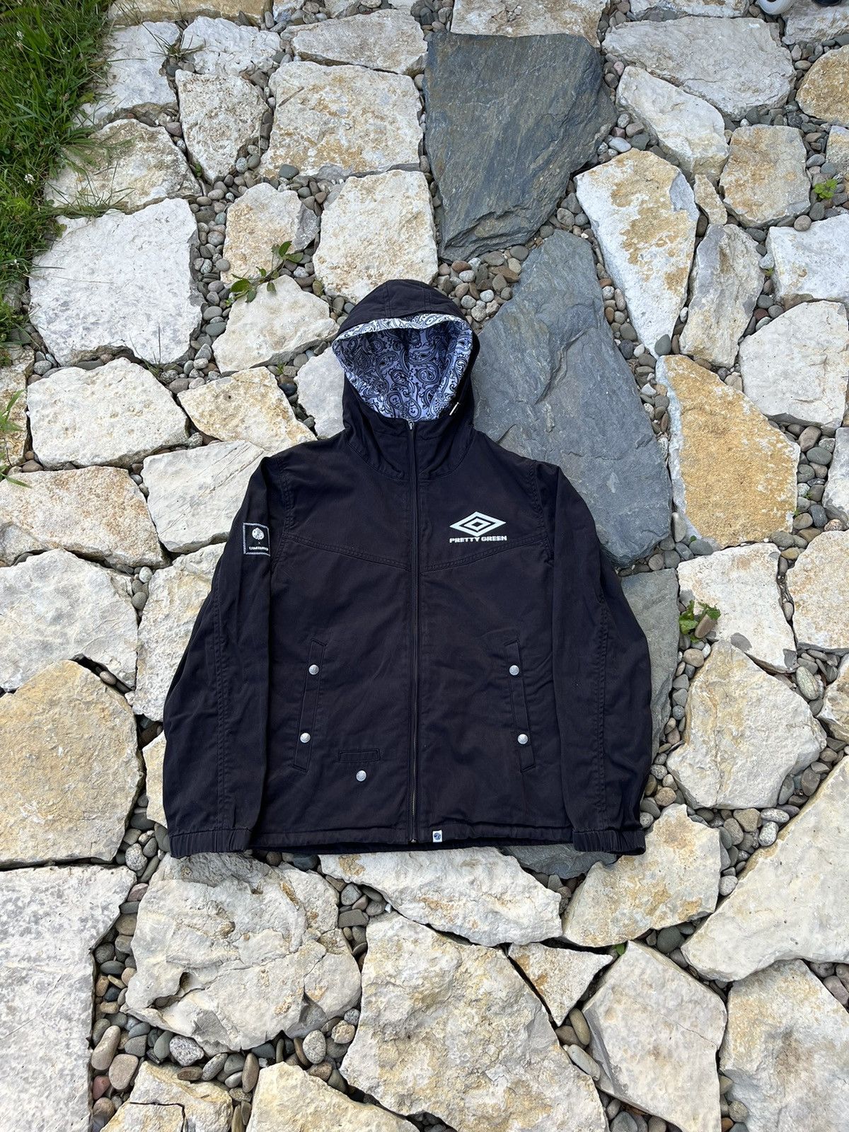 Pretty Green × Umbro Umbro x Pretty Green hooded bandana jacket