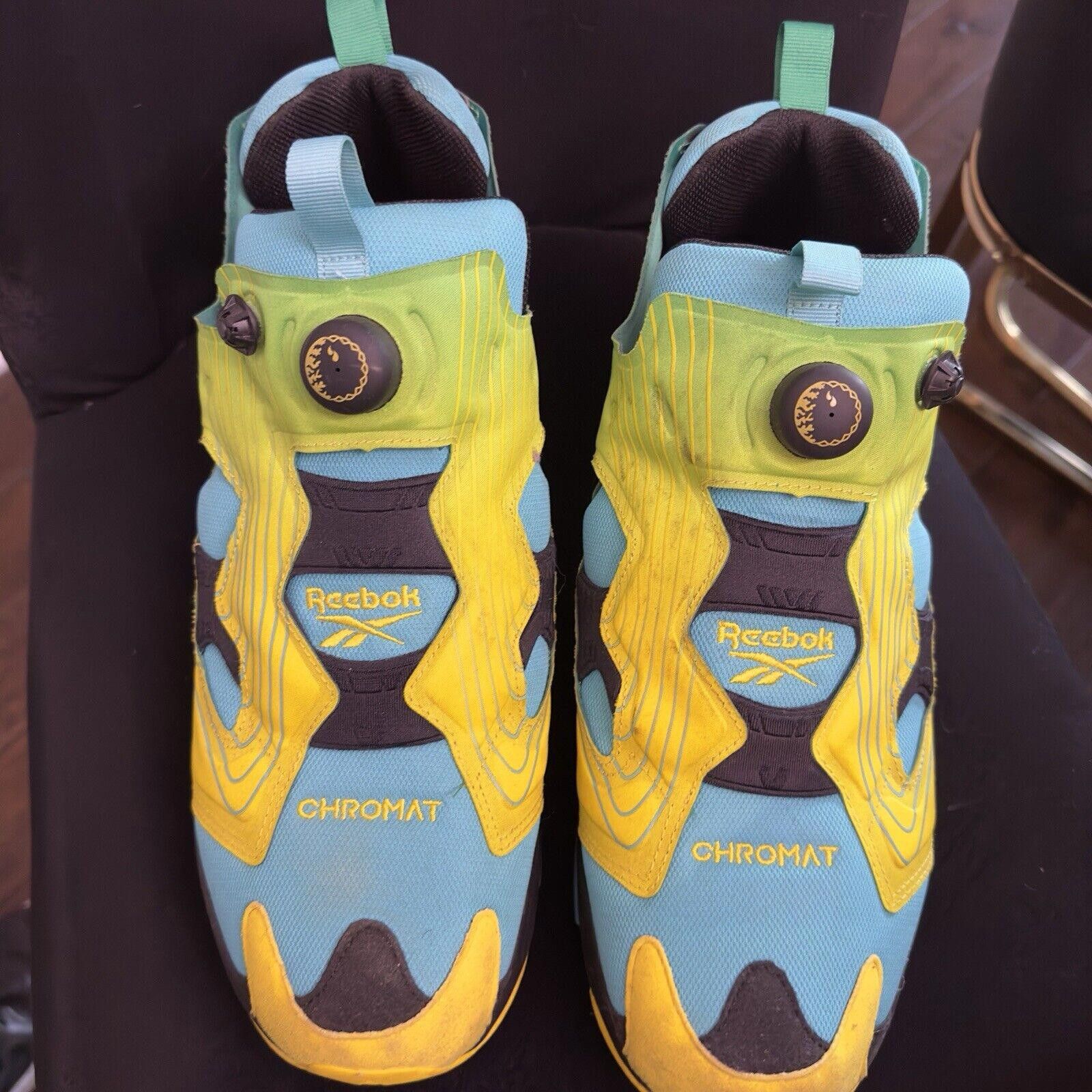 Reebok Sz 13 - Reebok Chromat x Instapump Fury OG Emerald Size US 13 / EU 46 - 3 Thumbnail
