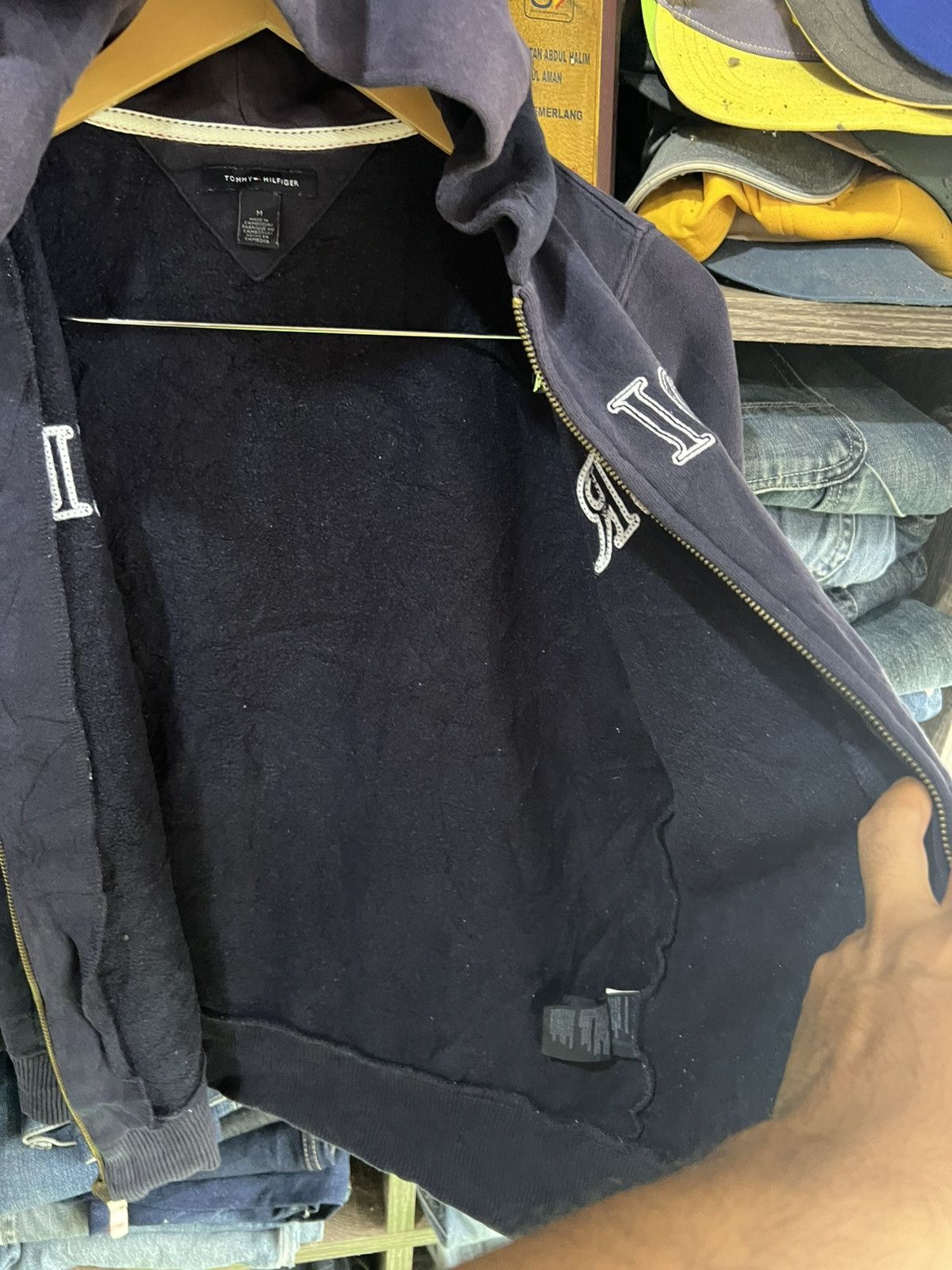 Tommy Hilfiger 🔥Tommy Hilfiger Zipper Hoodie Size M / US 6-8 / IT 42-44 - 12 Thumbnail