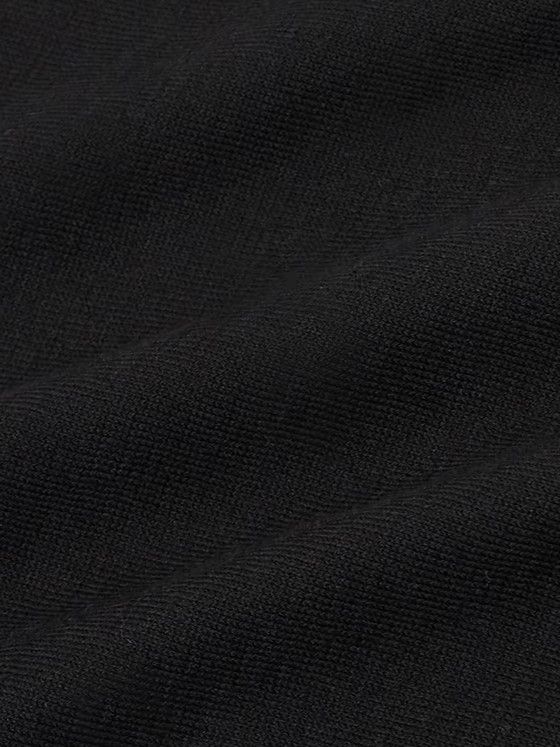 Jil Sander o1y1124 Cotton Long Sleeves Sweater in Black Size US S / EU 44-46 / 1 - 4 Thumbnail