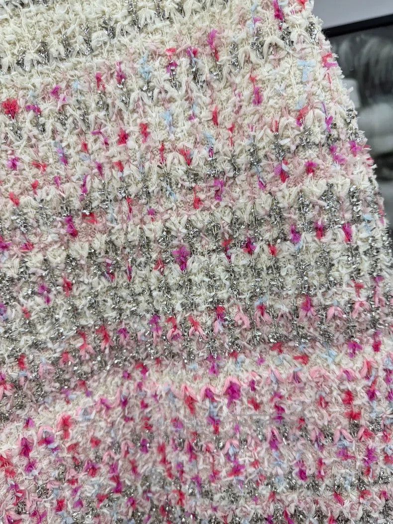 Chanel Chanel Waterfall series pink tweed sequin dress Size XS / US 0-2 / IT 36-38 - 2 Thumbnail
