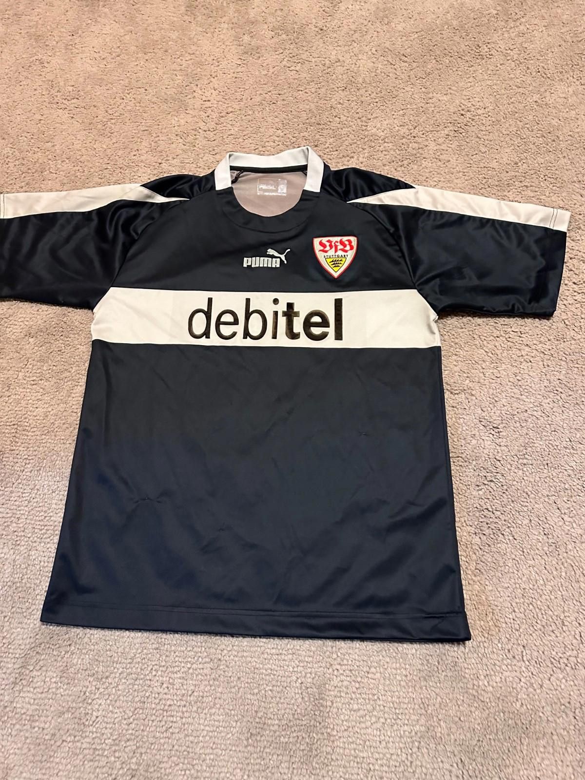 Puma Puma VfB Stuttgart 2002/03 Away football shirt jersey Sz L Size US L / EU 52-54 / 3 - 3 Thumbnail
