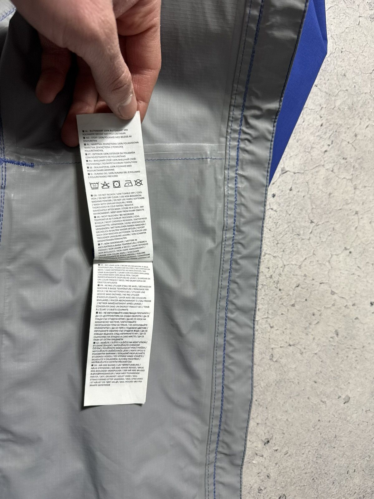 Berghaus Berghaus AQ2 Membrane Nylon Jacket Size M Blue Women’s Size M / US 6-8 / IT 42-44 - 11 Thumbnail