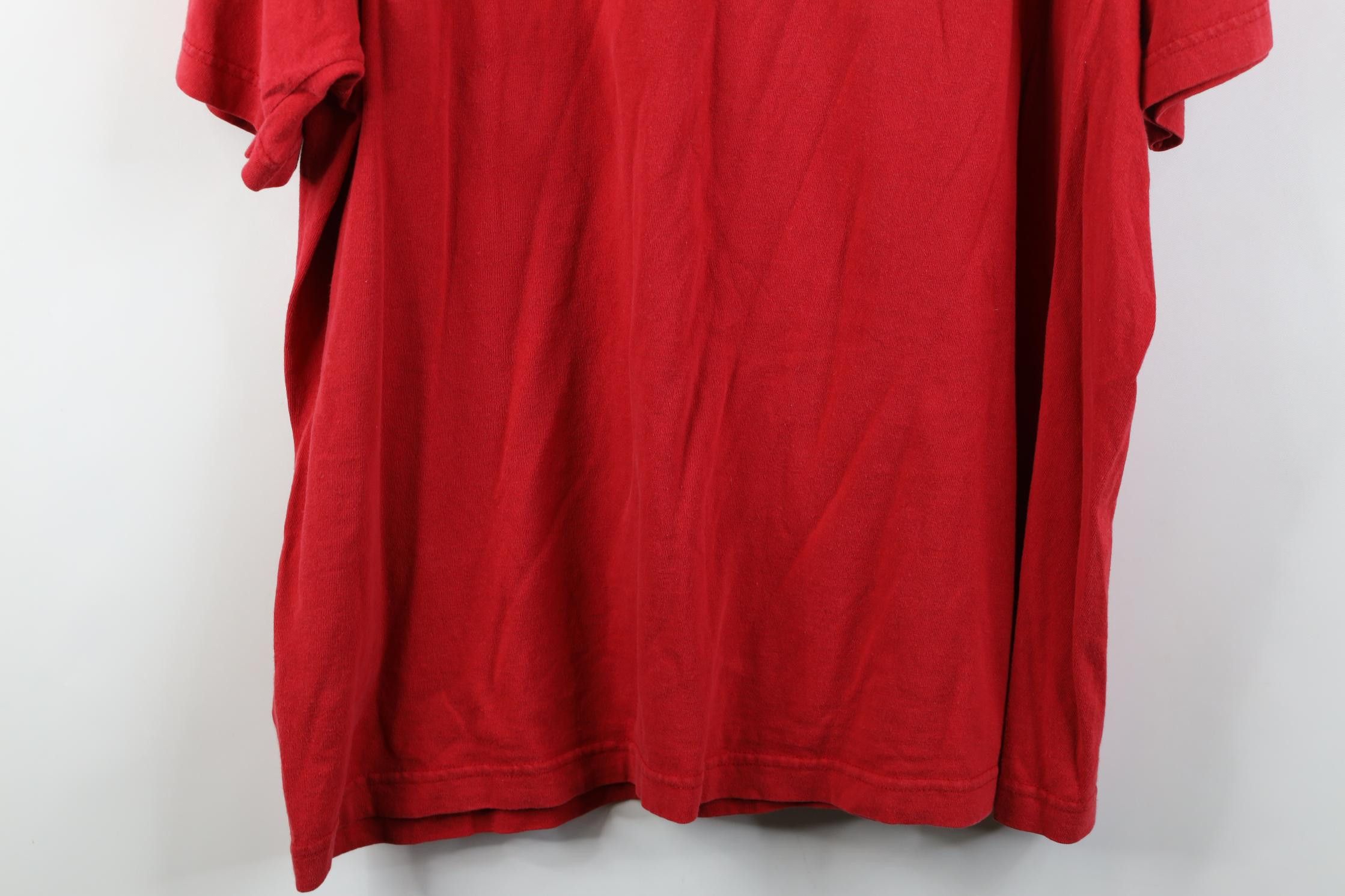 Polo Ralph Lauren Vintage 90s Chaps Ralph Lauren Spell USA Flag T-Shirt Red Size US XL / EU 56 / 4 - 15 Thumbnail