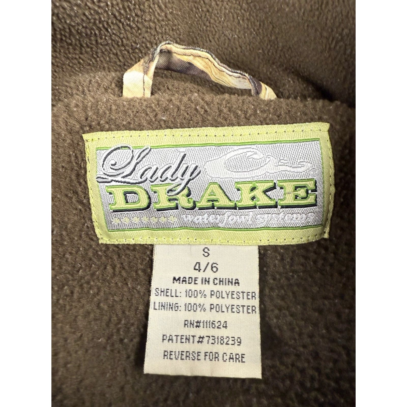 Vintage Drake Lady Drake Quarter Zip Pullover Women’s S Realtree Camouflage Fleece Polyester Sweatshirt Pullover Fall Spring Women's 1407 Size S / US 4 / IT 40 - 2 Thumbnail