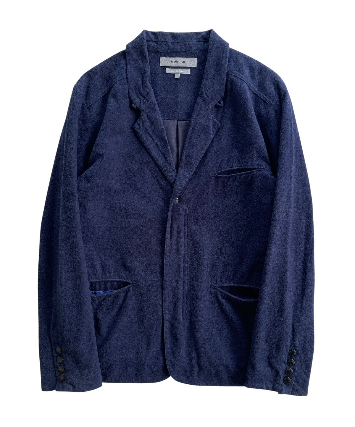 Nonnative Nonnactive Attachment Indigo Zipper Tailored Jacket Size US S / EU 44-46 / 1 - 1 Thumbnail