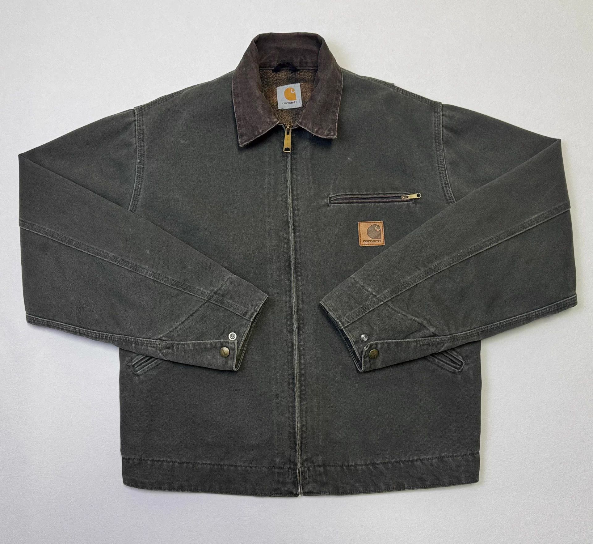 Carhartt Carhartt J97 Vintage Moss Green L Jacket Size US L / EU 52-54 / 3 - 1 Thumbnail